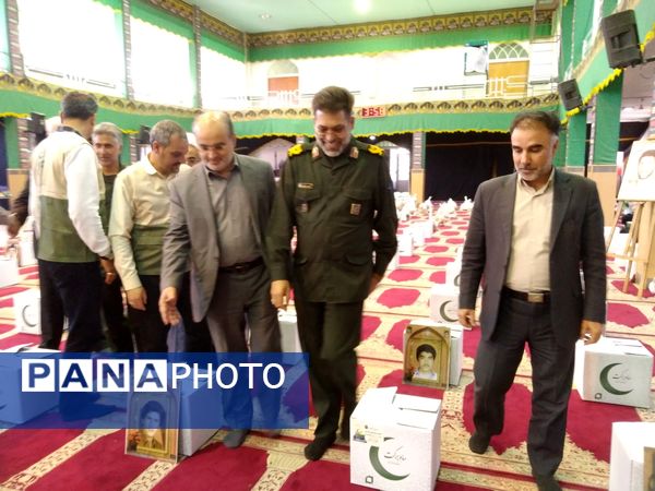 رزمایش کمک مومنانه در شهر یزد 