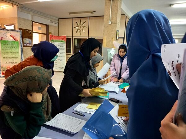 برگزاری کار آزمون هزاردستان (انشانویسی)