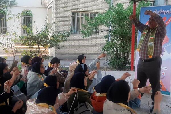 اردوی کشوری تمشک دختران بهارستان 2 در اردوگاه امام خمینی(ره) شهرری