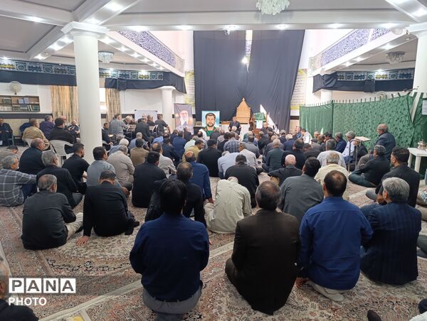 مراسم گرامیداشت سالگرد شهید بابانظر و شهید مرتضی حسن زاده