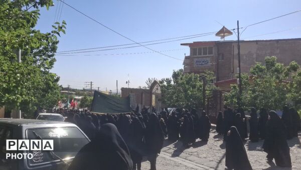 عزاداری شهادت اباعبدالله الحسین(ع) در روستای ابرجس