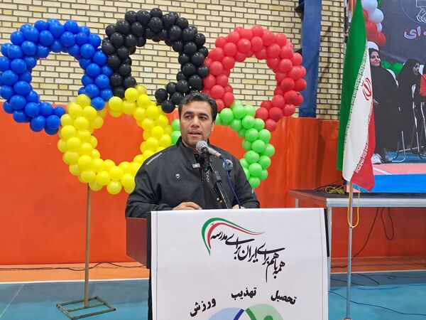 افتتاحیه المپیادهای ورزشی دانش‌آموزی در زنجان