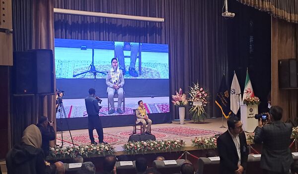 آیین نکوداشت خیر مدرسه ساز عبدالرضا وکیلی با حضور وزیر آموزش و پرورش در نیشابور 