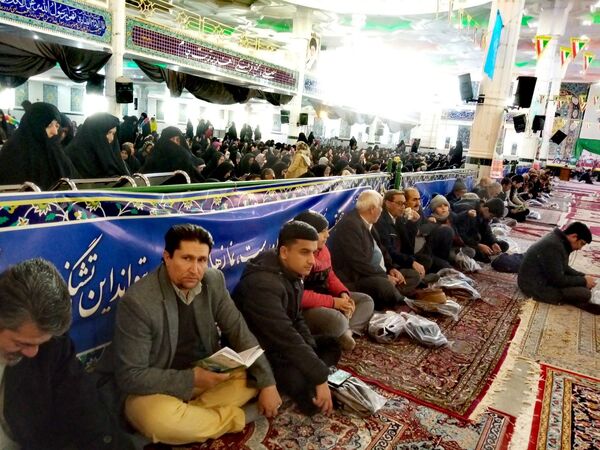 اجتماع بزرگ منتظران ظهور در تربت جام برگزار شد