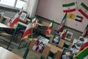 بزرگداشت دانش‌آموزان شهید میناب در منطقه سیلوانا