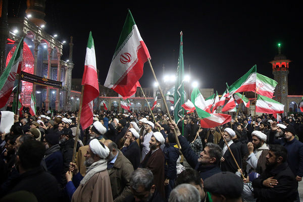 اعلام انزجار مردم انقلابی و هیات مذهبی قم از اغتشاشگران