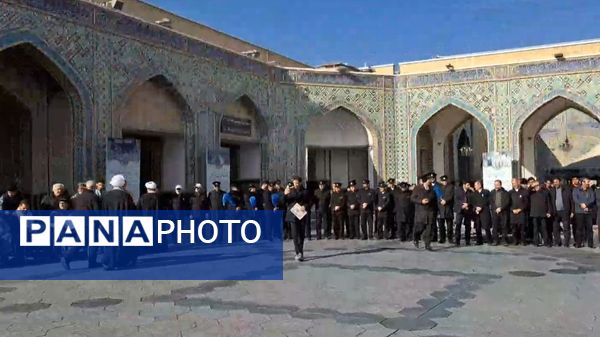 تشییع جانباز شهید دکتر موسی میرشکار در مشهد