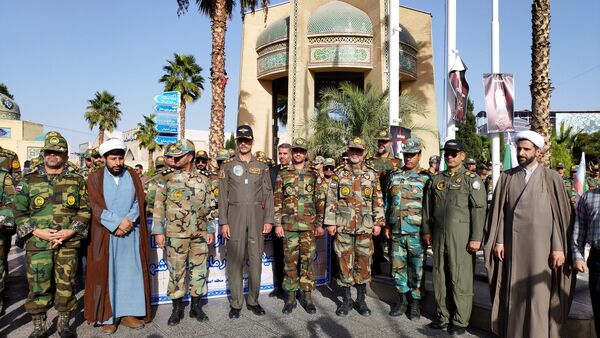 مراسم اولین سالگرد شهادت  سید حسن نصرالله، شهید حاج عباس نیلفروشان و سید هاشم صفی الدین در گلستان شهدا اصفهان 