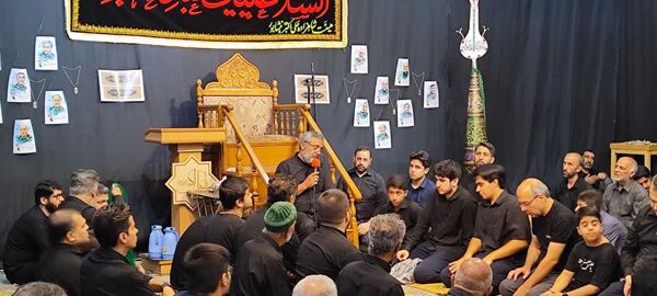 مراسم عزاداری اباعبدالله در هیات شاهزاده علی اکبر(ع)
