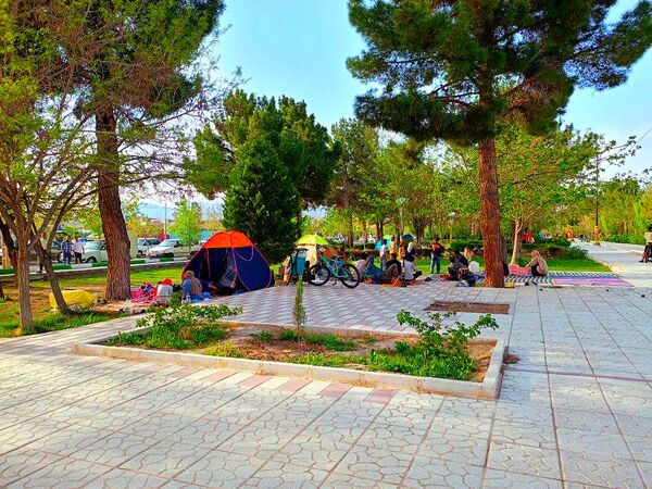 روز سیزده بدر در کاشمر 