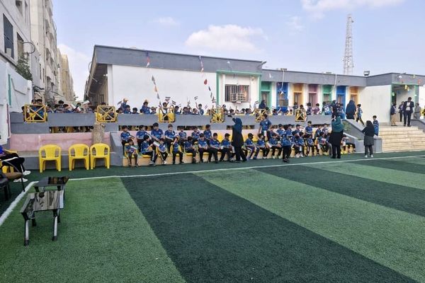 برگزاری المپیاد ورزشی درون مدرسه‌ای در قشم 