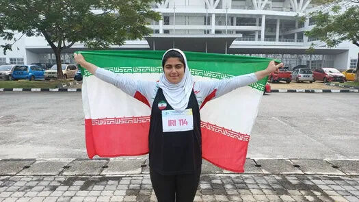 دوومیدانی قهرمانی ناشنوایان آسیا، تاریخ سازی الهه گل‌محمدی