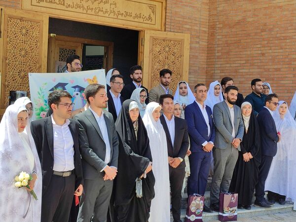 جشن ازدواج دانشجویی دانشگاه‌های تربت حیدریه