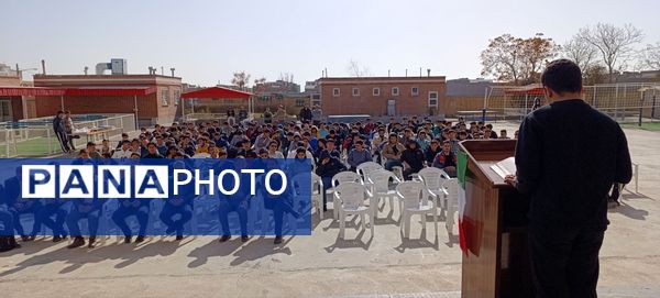 گرامیداشت دهه فجر، نیمه شعبان و ولادت امام زمان (عج) در دبیرستان شهید بهشتی تربت جام