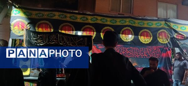 شب هفتم محرم در کنار شهدای اصفهان