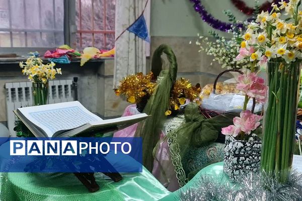 مدرسه شهدای ایران تایر2 میزبان شادی‌های صاحب زمان (عج)