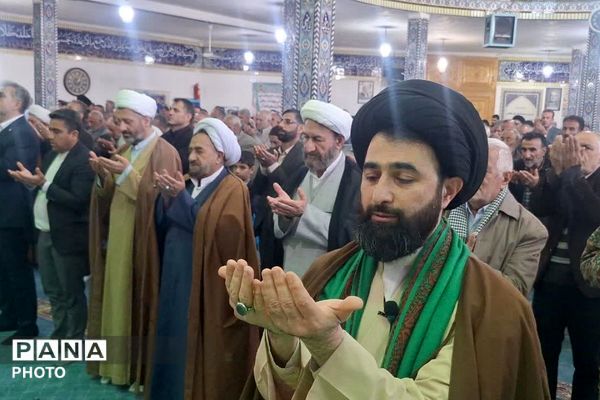 نماز جمعه‌ای با عطر ماه رمضان در شهرستان فیروزکوه