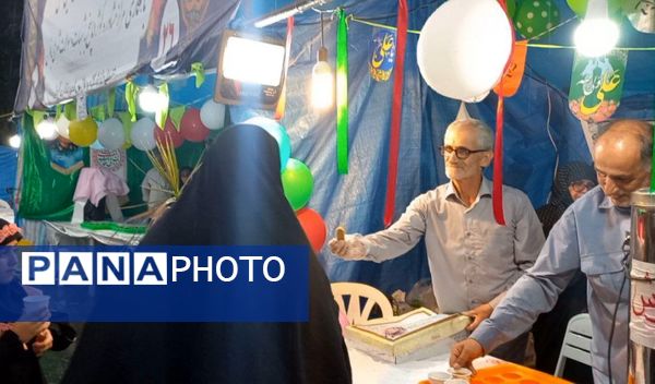 جشن دو کیلومتری عید غدیر در آمل