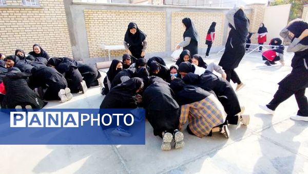بیست و هفتمین مانور سراسری زلزله و ایمنی در مدارس شهرستان کلات