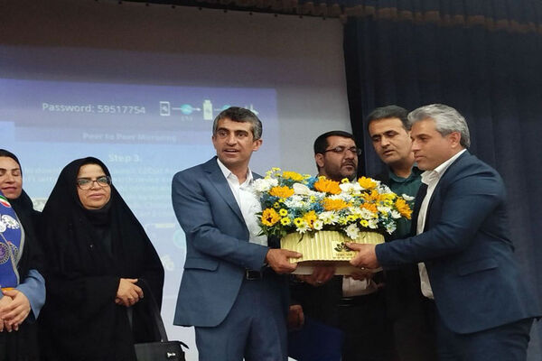 جلسه معارفه و تکریم مدیر آموزش و پرورش شهرستان جم