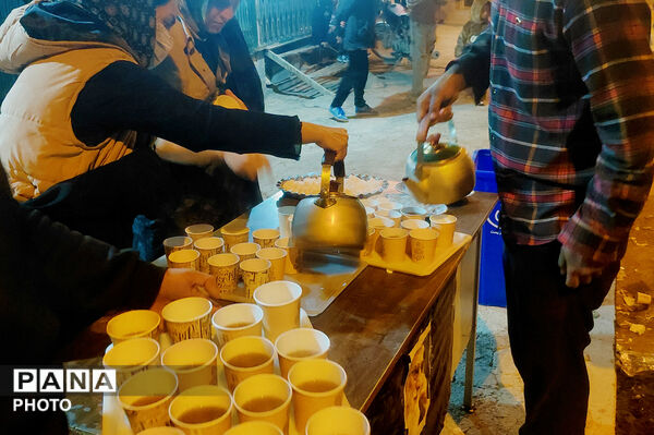 اجتماع قافله عزاداری شهرستان لردگان برای خون خواهی رهبر شهید