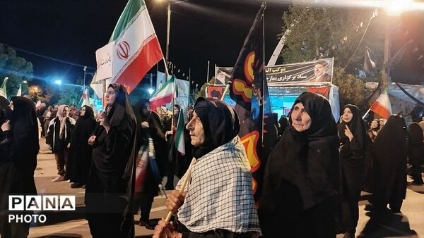 برگزاری هشتاد و نهمین تجمع بیعت با رهبری با حضور مردم نورآباد