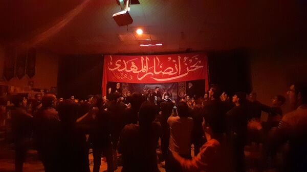 مراسم دهه فاطمیه در هیئت انصار المهدی نیشابور 