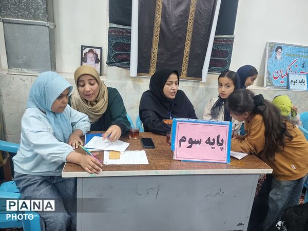 برپایی موکب های آموزشی در خلیل آباد