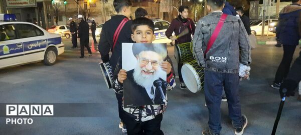 تشییع باشکوه شهید محمد مولوی و مردمی که میدان را خالی نکردند