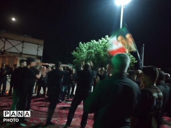 شب عاشورا به نام  و یادحسین در شهر بار