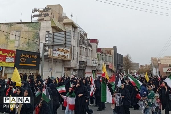  راهپیمایی باشکوه روز قدس در شهرستان پیشوا