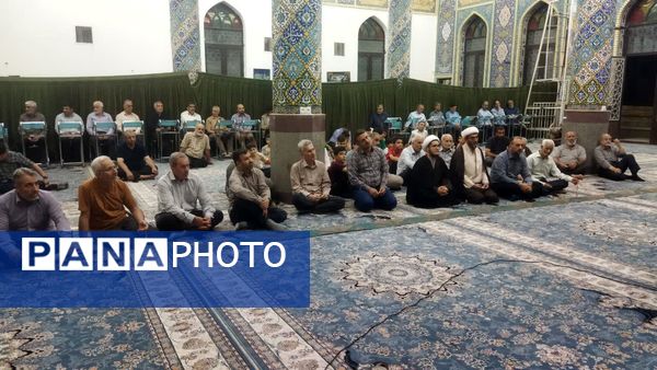 برگزاری مراسم ارتحال امام خمینی(ره) در مسجد صاحب الزمان شهرستان فردیس 