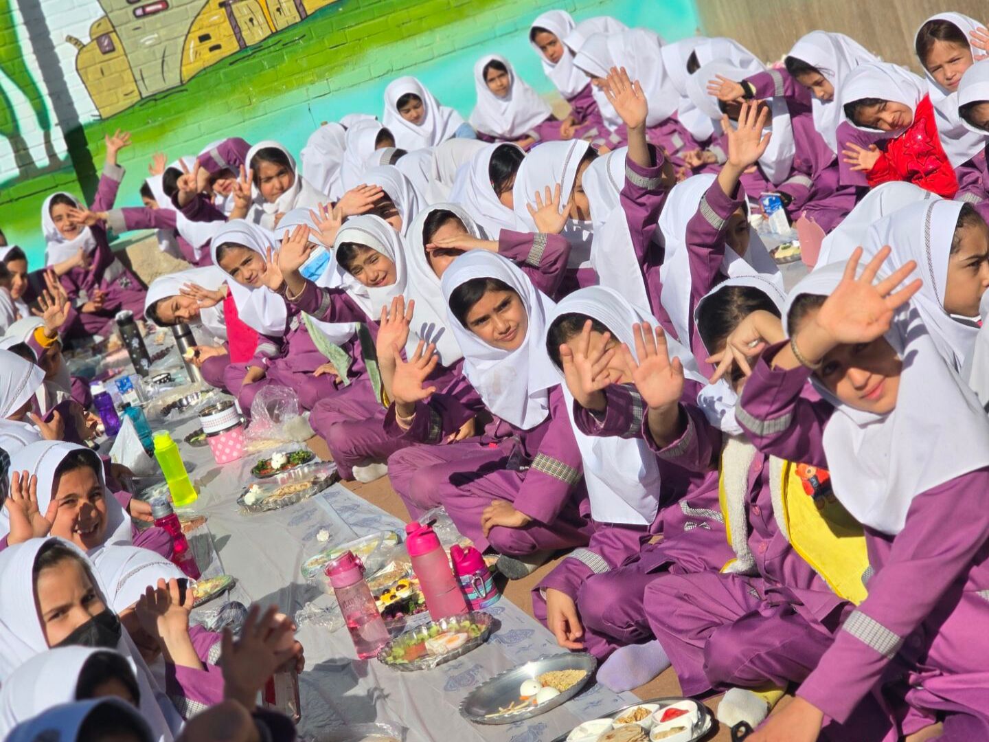 برگزاری همایش غذای سالم در دبستان بوستان 