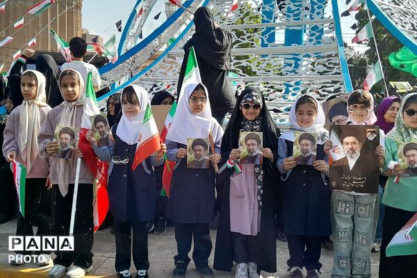 اجتماع سراسری «اقتدار ایران سرافراز» جان فدایان امام رضایی شهرستان ورامین