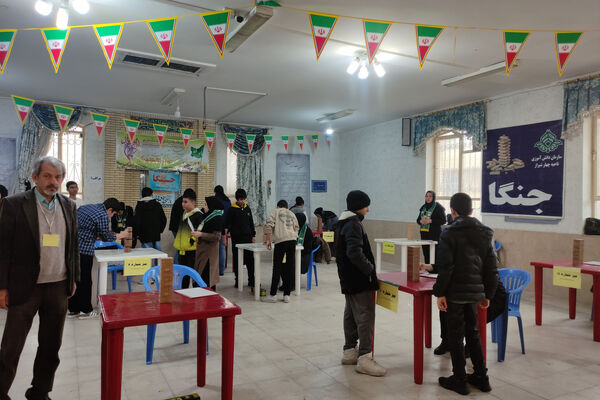 برگزاری مسابقات بازی فکری رشته جنگا ناحیه 4 شیراز
