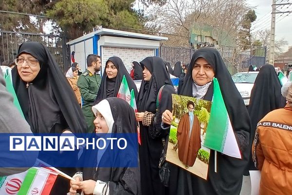 حضور مردم چهاردانگه در جشن چهل و هفتمین سالگرد شکوهمند انقلاب اسلامی