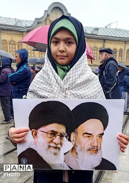 حضور نوجوانان همدان  در روز جهانی قدس
