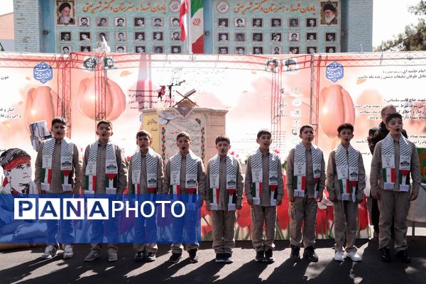 آیین افتتاحیه پنجمین دوره طرح ملی لاله‌های روشن