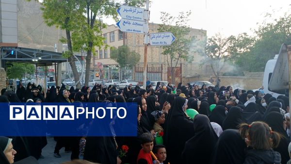 استقبال از خادمین حرم علی بن موسی الرضا در بن 