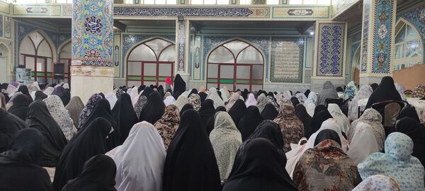 اولین نماز جمعه ماه رمضان با حضور پر رنگ مردم شریف شهرستان بن 