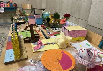 اجرای جشنواره خلاقیت و یادگیری در آموزشگاه مهین بانو علاقبند ملارد