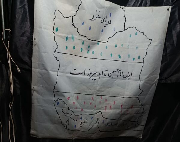 برپایی موکب دختران بصیرا در بجنورد 