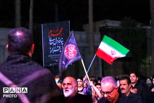 عزاداری شب هفتم محرم در امامزاه عمادالدین رباط‌کریم
