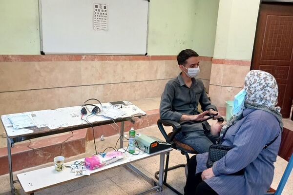 قرارگاه خدمت‌رسانی یاوران جهادگر در بهارستان‌دو