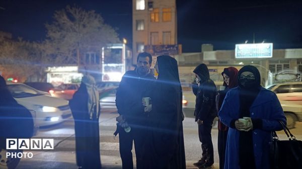  حضور پرشور مردم درآموزش وپرورش نیشابور 