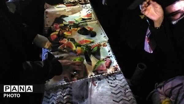 گذری بر موکب مردمی شهید مصطفی صدر زاده در یازدهمین شب از سال ۱۴۰۵
