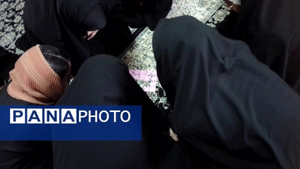 برپایی هیات جاماندگان از پیاده‌‌روی اربعین در شهر آشخانه 