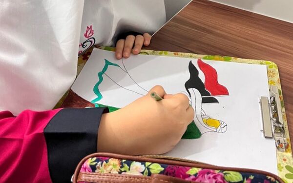 برگزاری مسابقه طرح فرهنگی و هنری در دبستان بعثت ۲