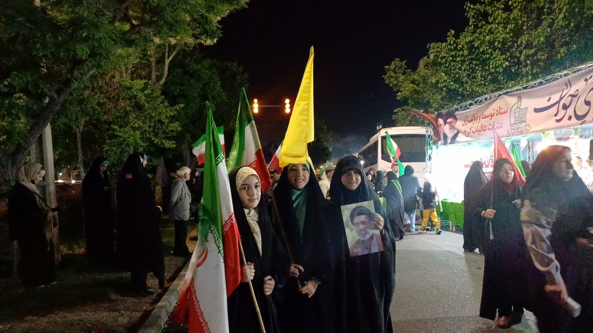 هفتاد ‌و چهارمین موج حضور مردمی در استان البرز