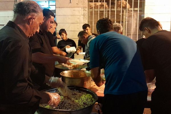 مراسم عاشورای حسینی در ناحیه 2 شهرری 